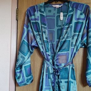 NWT Print Kimono Robe